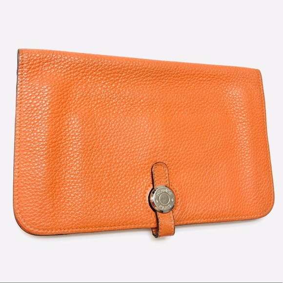 Hermes Handbags - HERMÈS Dogon GM Wallet